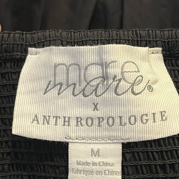 MARE MARE X ANTHRPOLOGIE Black Bubble Hem Skirt - Picture 3 of 4